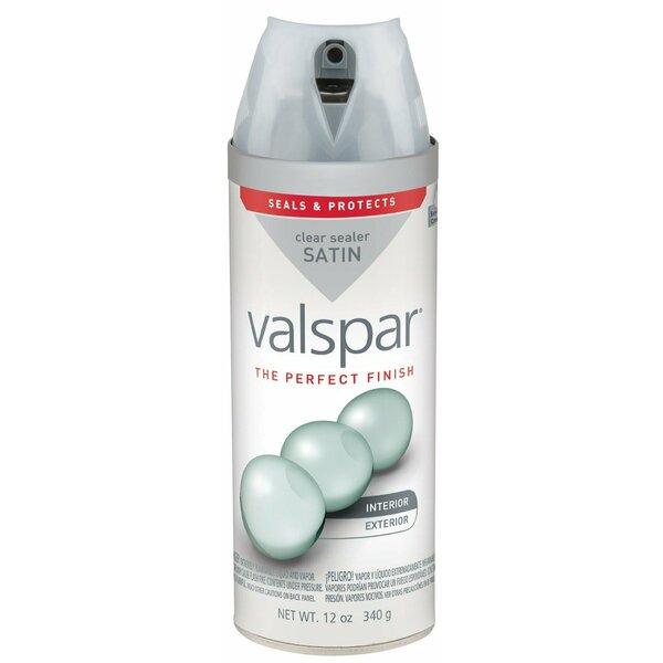 Valspar Premium Enamel Aerosol Clear Finish Spray Paint 410.0085059.076